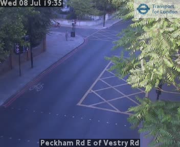 Snapshot from Peckham Rd E of Vestry Rd