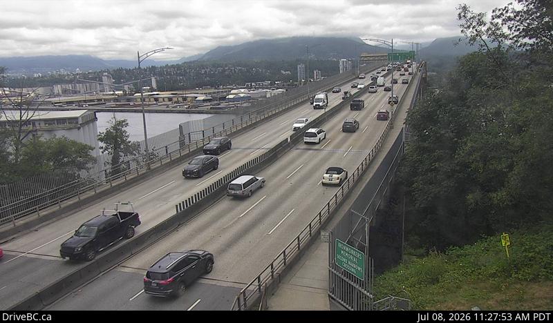 Snapshot from Ironworkers South westbound
