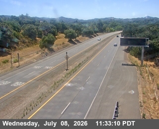 Snapshot from SR-53: N of 29 JCT - Looking South