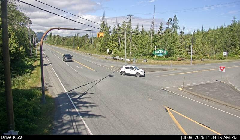 Snapshot from Port McNeill - W