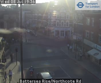Snapshot from Battersea Rise/Northcote Rd