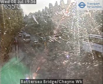 Snapshot from Battersea Bridge/Cheyne Wk