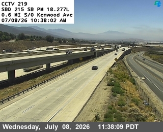 Snapshot from I-15 : (219) 0.6mi South Of Kenwood