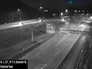 Snapshot from I-79 @ Exit 72 (I-279 South Pittsburgh) Southbound