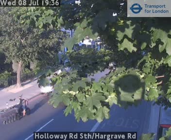 Snapshot from Holloway Rd Sth/Hargrave Rd