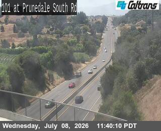 Snapshot from US-101 : South Rd in Prunedale
