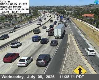 Snapshot from SR-91 : (41) Magnolia Onramp