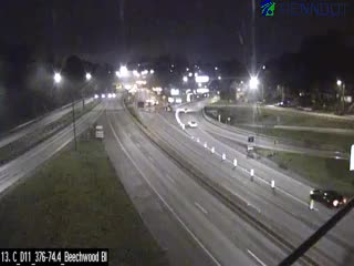 Snapshot from I-376 @ Exit 74 (Squirrel Hill/Homestead) Westbound